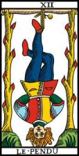 tarot numerologie 12-XII-Pendu