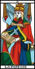 tarot Numérologie papesse