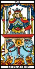 tarot numerologie 7-Chariot